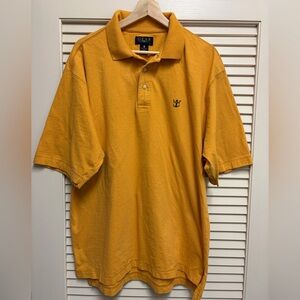 Gear for Royal Caribbean Cruise Polo Shirt L Yellow Crown Anchor Logo Resortwear